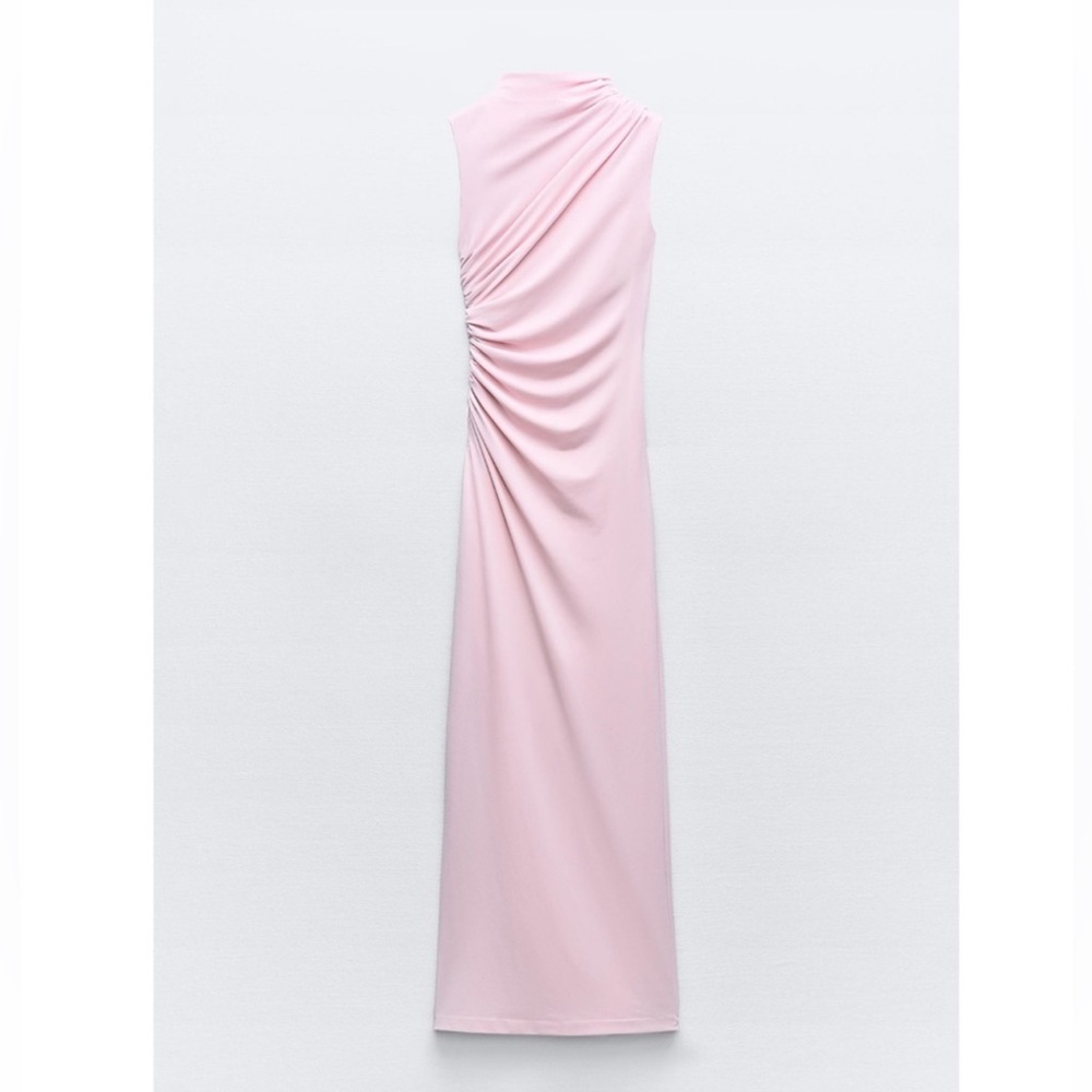 ZARA PINK MAXI DRESS